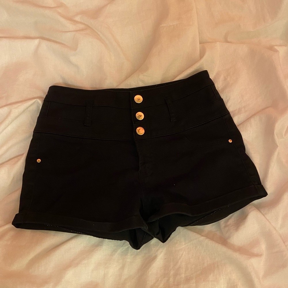 Black shorts
